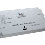 مضخم طاقة عالي النطاق العريض، متعدد الأوكتاف، بنطاق تردد من 500 MHz إلى 2500 MHz، بكسب قدره 48 dB وطاقة خرج تبلغ 50 W