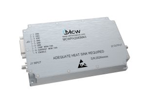 Broadband high-power amplifier with a frequency range from 1000 MHz to 6000 MHz, multi‑octave, with a gain of 43 dB and an output power of 20 W
