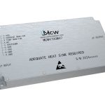 مضخم طاقة عالي النطاق العريض، متعدد الأوكتاف، بنطاق تردد من 4400 MHz إلى 5000 MHz، بكسب قدره 47 dB وطاقة خرج تبلغ 50 W