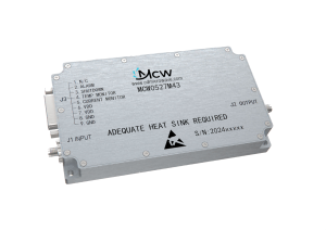 Ultra-high-power pulse amplifier with a frequency range from 2700 MHz to 3100 MHz, a gain of 50 dB, and an output power of 1000 W