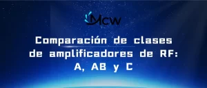 Comparación de clases de amplificadores de RF A, AB y C