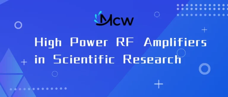 High Power RF Amplifiers in Scientific Research