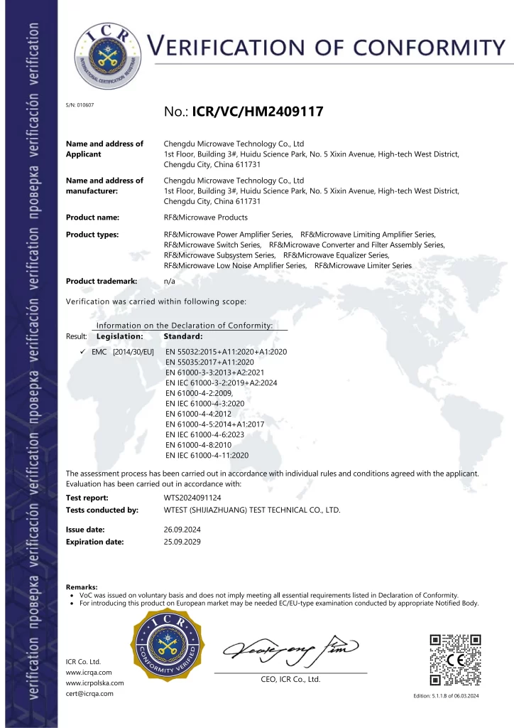 RFMicrowave-Products-EMC