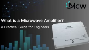 High-performance solid-state microwave power amplifier module by Mcw for RF testing