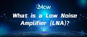 Diagram showing the function of a low noise amplifier in a commercial RF receiver system.