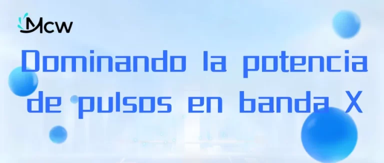 Dominando la potencia de pulsos en banda X