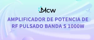S-BAND 1000W PULSED RF AMPLIFIER