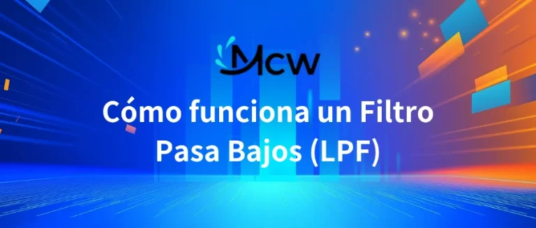 Cómo funciona un Filtro Pasa Bajos (LPF)