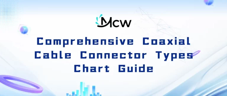 Comprehensive Coaxial Cable Connector Types Chart Guide