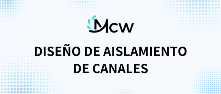 DISEÑO DE AISLAMIENTO DE CANALES