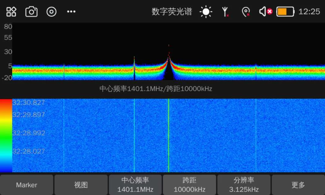 Fluorescence Spectrum UI