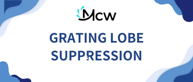 GRATING LOBE SUPPRESSION