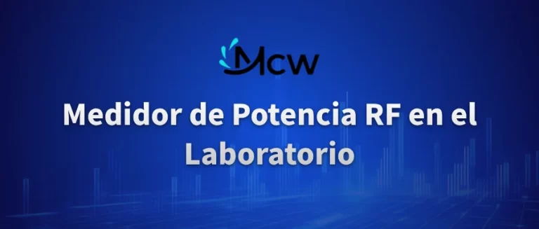 Medidor de Potencia RF en el Laboratorio