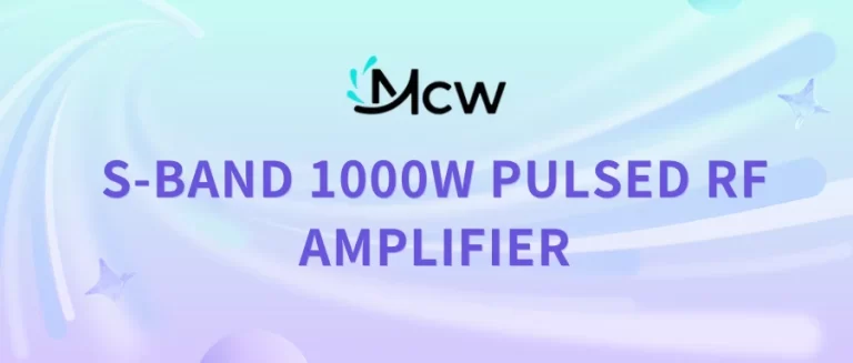 S-BAND 1000W PULSED RF AMPLIFIER