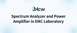 Spectrum Analyzer and Power Amplifier in EMC Laboratory