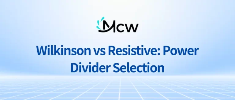 Wilkinson vs Resistive Power Divider Selection
