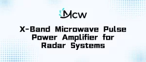 X-Band Microwave Pulse Power Amplifier for Radar Systems