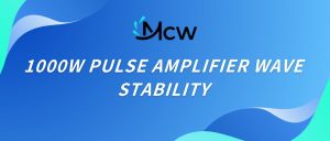 1000W PULSE AMPLIFIER WAVE STABILITY
