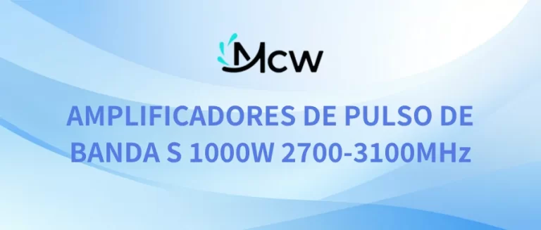 AMPLIFICADORES DE PULSO DE BANDA S 1000W 2700-3100MHz