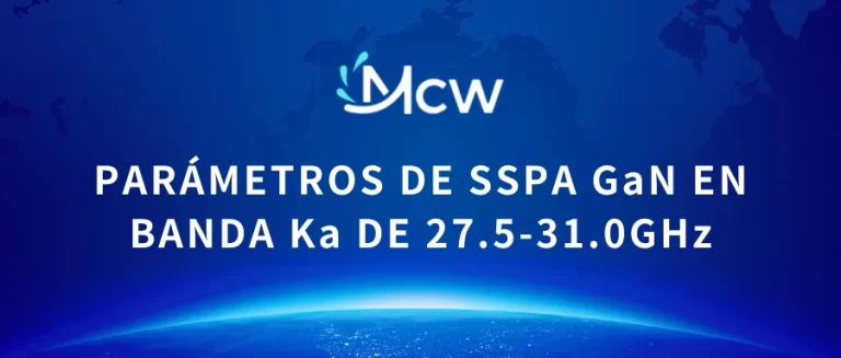 PARÁMETROS DE SSPA GaN EN BANDA Ka DE 27.5-31.0GHz