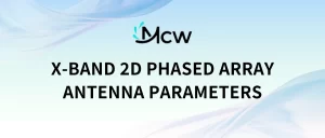 X-BAND 2D PHASED ARRAY ANTENNA PARAMETERS