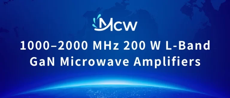 1000–2000 MHz 200 W L-Band GaN Microwave Amplifiers