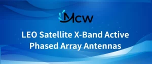 LEO Satellite X-Band Active Phased Array Antennas
