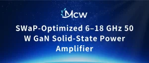 SWaP-Optimized 6–18 GHz 50 W GaN Solid-State Power Amplifier