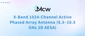 X-Band 1024-Channel Active Phased Array Antenna (8.5–10.5 GHz 2D AESA)