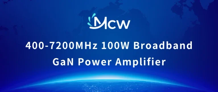 400-7200MHz 100W Broadband GaN Power Amplifier