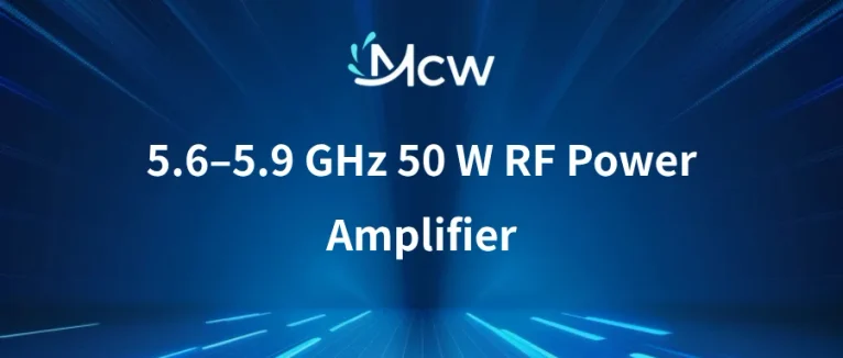 5.6–5.9 GHz 50 W RF Power Amplifier