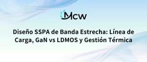 Diseño SSPA de Banda Estrecha Línea de Carga, GaN vs LDMOS y Gestión Térmica