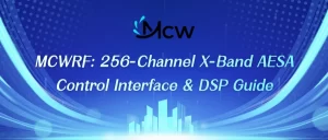 MCWRF 256-Channel X-Band AESA Control Interface & DSP Guide