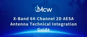 X-Band 64-Channel 2D AESA Antenna Technical Integration Guide