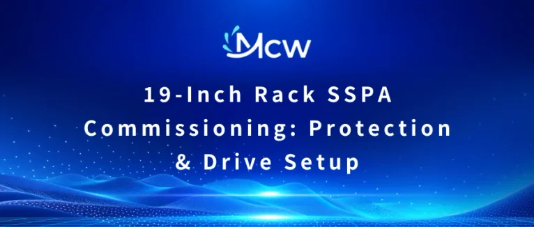 19-Inch Rack SSPA Commissioning Protection & Drive Setup