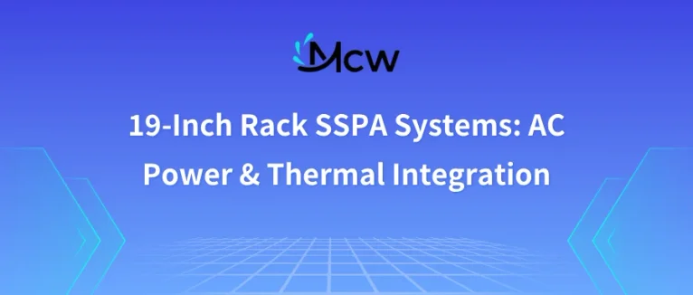 19-Inch Rack SSPA Systems AC Power & Thermal Integration