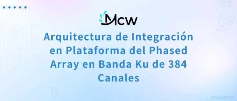 Arquitectura de Integración en Plataforma del Phased Array en Banda Ku de 384 Canales