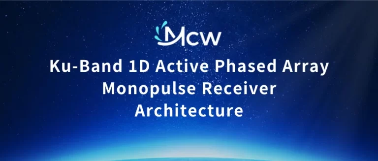 Ku-Band 1D Active Phased Array Monopulse Receiver Architecture
