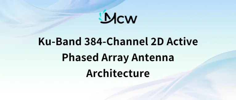 Ku-Band 384-Channel 2D Active Phased Array Antenna Architecture
