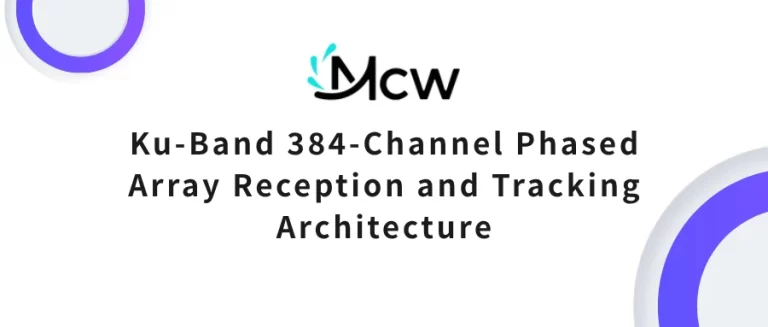 Ku-Band 384-Channel Phased Array Reception and Tracking Architecture