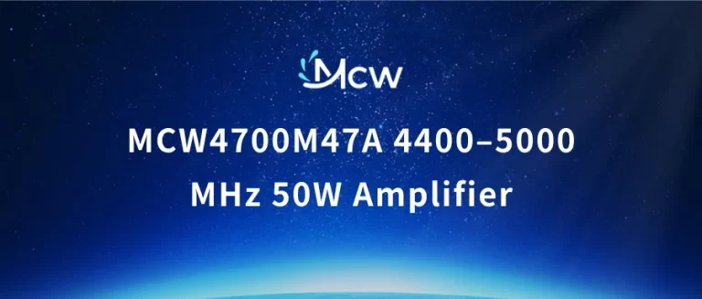 MCW4700M47A 4400–5000 MHz 50W Amplifier