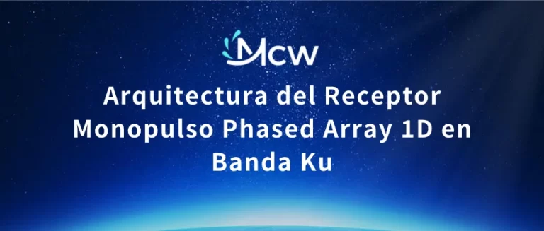 Arquitectura del Receptor Monopulso Phased Array 1D en Banda Ku