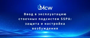 Ввод в эксплуатацию стоечных подсистем SSPA: защита и настройка возбуждения